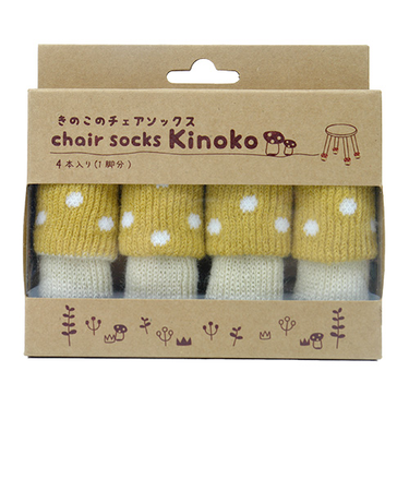 chair　socks　きのこのチェアソックス　CSK-KNK-04　カラシタケ　4本入