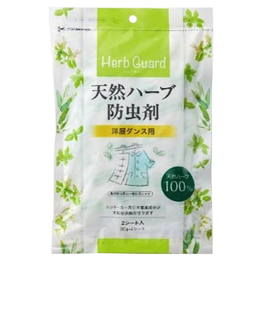 宇部マテリアルズ　天然ハーブ防虫剤　洋服ダンス用