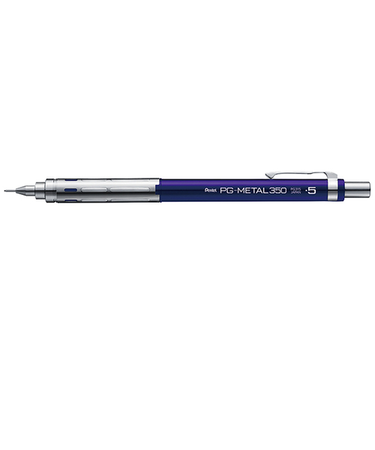 ぺんてる（Pentel）　シャープペンシル　PG－METAL350　0.5mm　PG315－C　ディープブルー