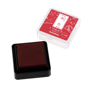 シヤチハタ　いろもよう　わらべ　茜色