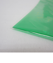 塩ビ板　330×360×0.4mm　クリアグリーン