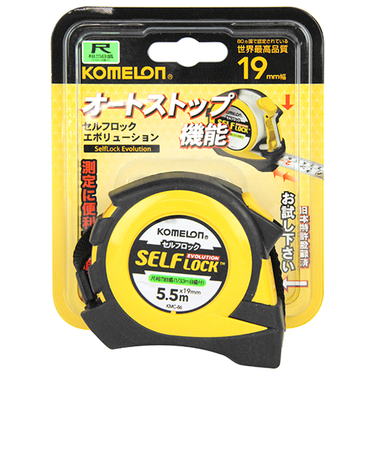 コメロン　セルフロックエボリューション　尺相当目盛　KMC-86　5.5m×19mm