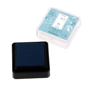 シヤチハタ　いろもよう　わらべ　水色