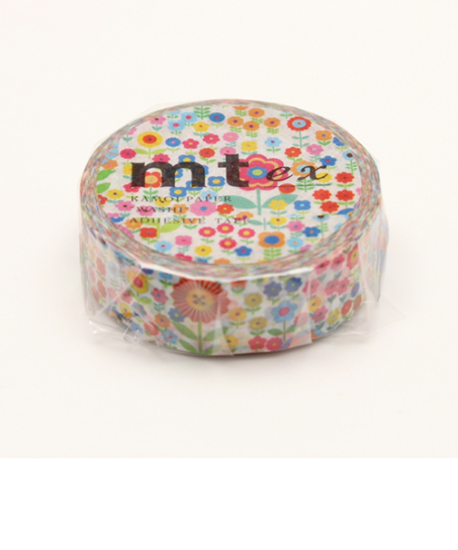 カモ井　mt　ex　MTEX1P101R　小花／花畑