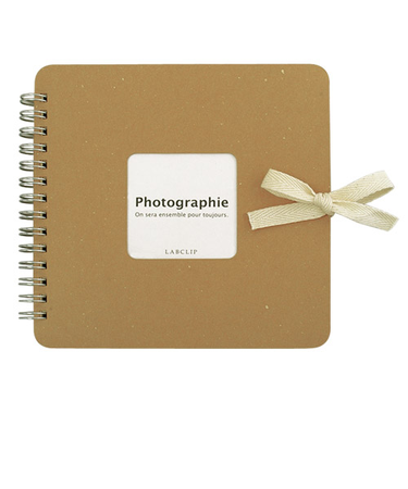 LABCLIP（ラボクリップ）　スクラップ／スクエア　SCSQ01－BR　ブラウン