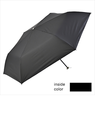 ニフティーカラーズ（NiftyColors）　遮光スレンダーミニ55　2388BK　ブラック