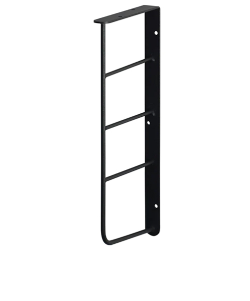 ラブリコ　ショート　L型　シェルフフレーム4　WFK‐24　黒