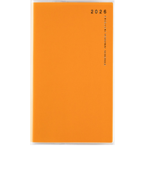 【2026年1月始まり】　高橋書店　リベルデュオ8　手帳判　マンスリーブロック　268　ライト・ミモザ　日曜始まり