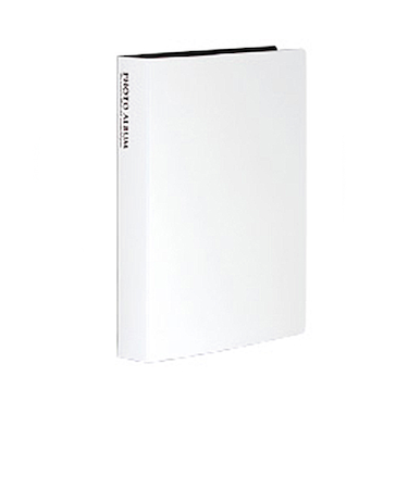 セキセイ　高透明フォトアルバム　L160　KP－160　ホワイト