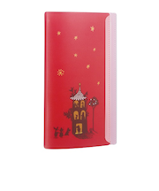 セキセイ　ムーミン（MOOMIN）　フリップスリムケース　MUMN－7332　星空パーティ