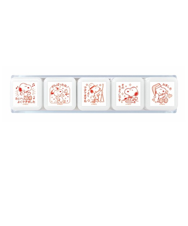 ビバリー　浸透印せんせいスタンプ　SE5－008　スヌーピー