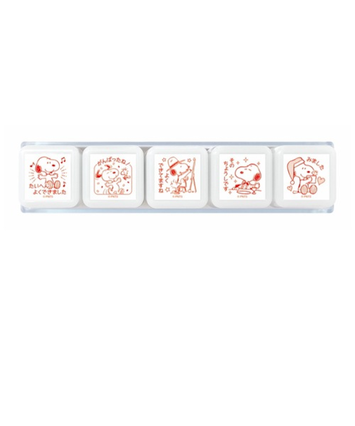 ビバリー　浸透印せんせいスタンプ　SE5－008　スヌーピー