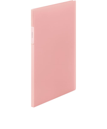 キングジム（KING　JIM）　フェイバリッツ　クリアーファイル　透明　20ポケット　FV166T　ピンク