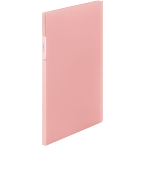 キングジム（KING　JIM）　フェイバリッツ　クリアーファイル　透明　20ポケット　FV166T　ピンク