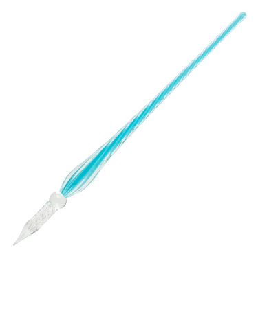 エルバン（HERBIN）　ガラスペン　ボンボン　hb21812　スカイブルー