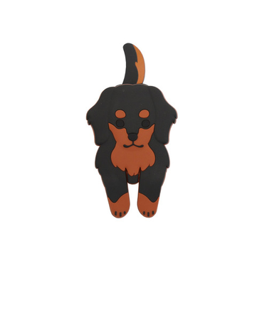 東洋ケース　マグネットフッククリップ　ミニチュアダックスフンド