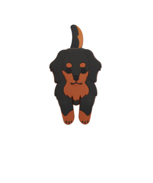 東洋ケース　マグネットフッククリップ　ミニチュアダックスフンド