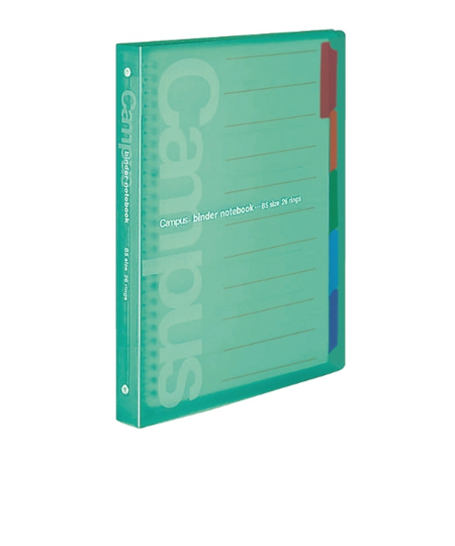 コクヨ（KOKUYO）　キャンパス　スライドバインダノート　B5　ル－P333G　グリーン