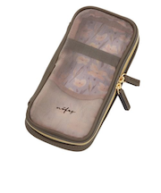 ノフェス(nofes) ラウンドメッシュペンケース NSF1221N ブラウニッシュグレー