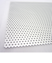 アルミパンチング板　丸型　A-10　200×300×0.5mm