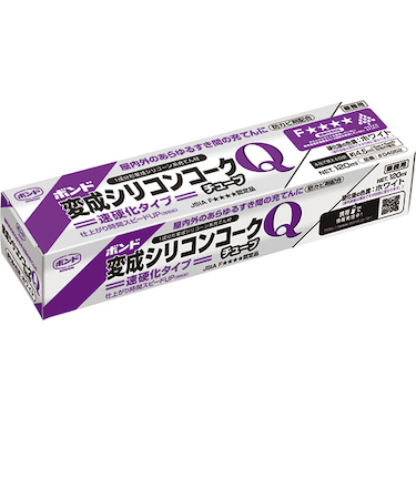 コニシ　ボンド　変成シリコンコークQチューブ　ホワイト　120ml