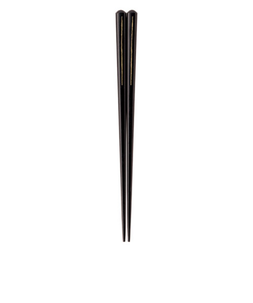 イシダ　箸　黒檀　黒仙一半　23．5cm