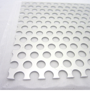 アルミパンチング板　丸型　100×200