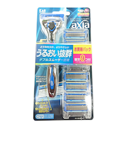 貝印（KAI）　カイレザー（KAIRAZOR）　アクシア　バリューパック　スリム　GA0061　替え刃9個付き