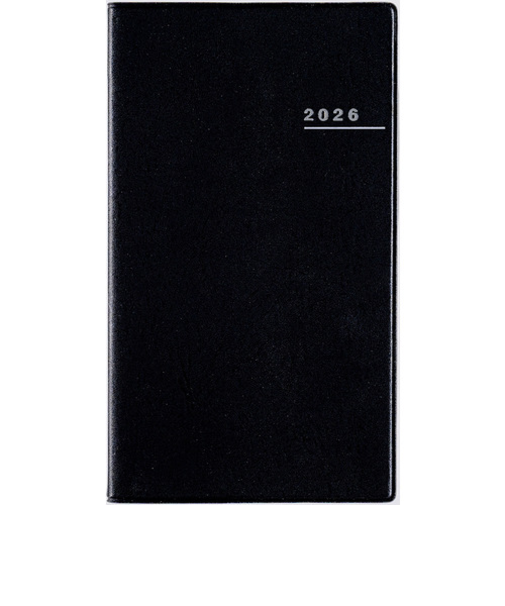 【2026年1月始まり】　高橋書店　リベルプラス1　手帳判　マンスリーブロック　271　ミッドナイト・ブラック　月曜始まり
