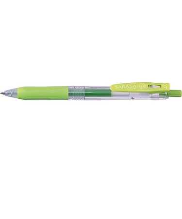 ゼブラ（ZEBRA）　サラサクリップ　0.7mm　ライトグリーン