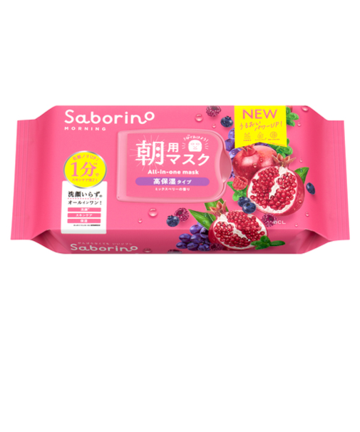 サボリーノ（Saborino）　目ざまシート　完熟果実の高保湿タイプN　30枚入り