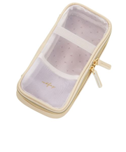 ノフェス（nofes）　ラウンドメッシュペンケース　NSF1221W　バニラホワイト