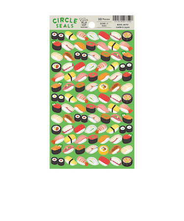 リュリュ　サークルシール・ベーシック　RCSB－17　お寿司