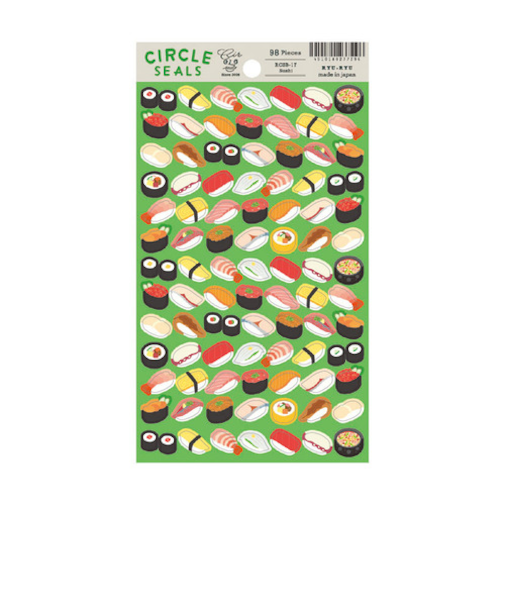 リュリュ　サークルシール・ベーシック　RCSB－17　お寿司