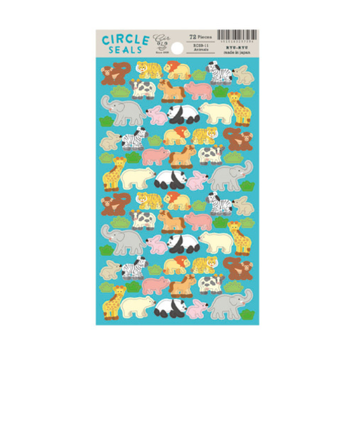 リュリュ（RYU-RYU）　サークルシール・ベーシック　RCSB－11　アニマル