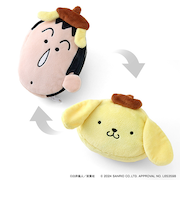カルチュア・エンタテインメント リバーシブルポーチ クレヨンしんちゃん×サンリオキャラクターズ ボーちゃん×ポムポムプリン
