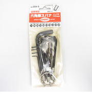 エイト　リング付六角棒　NO．004－6　セット