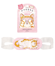 キモチ　ネコのきもち　ホットアイマスク　1枚入　タマ　ホットミルクの香り