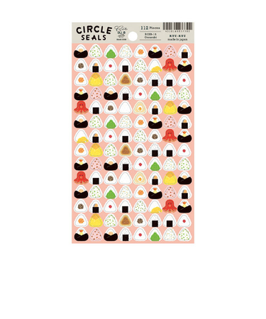 リュリュ　サークルシール・ベーシック　RCSB－18　おむすび