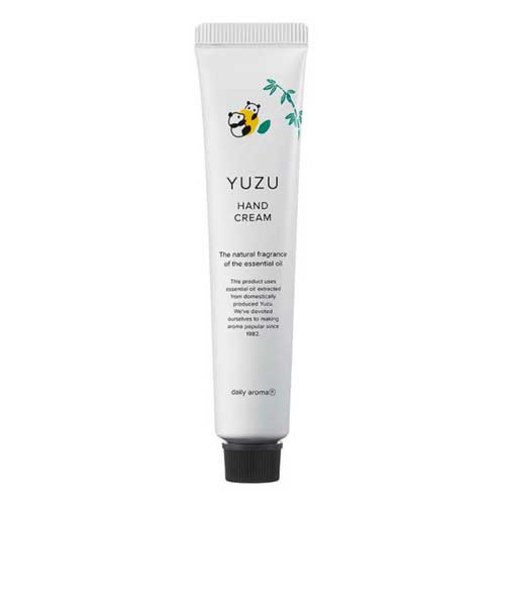 デイリーアロマジャパン　高知県産　YUZU　ミニハンドクリーム　パンダ　20g