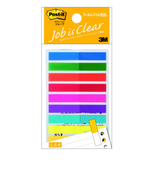 3M　ポストイット　透明スリム見出し　688MSH