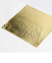 今井金箔 真鍮箔 3号色 115ミリ角 10枚包