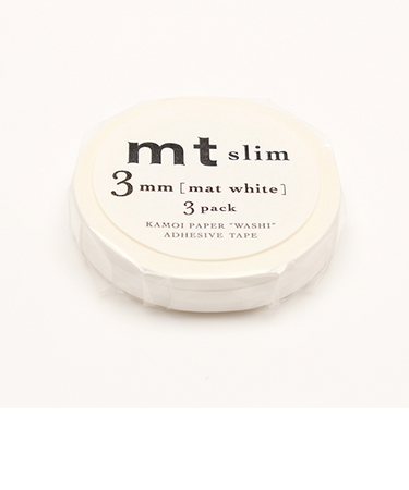 カモ井　mt　slim　3mm　MTSLIMS12R　マットホワイト
