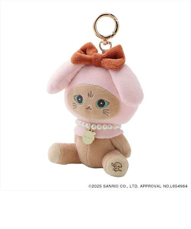 ポール＆ジョー（PAUL＆JOE）　マスコットキーリング　マイメロディコラボ　ヌネット