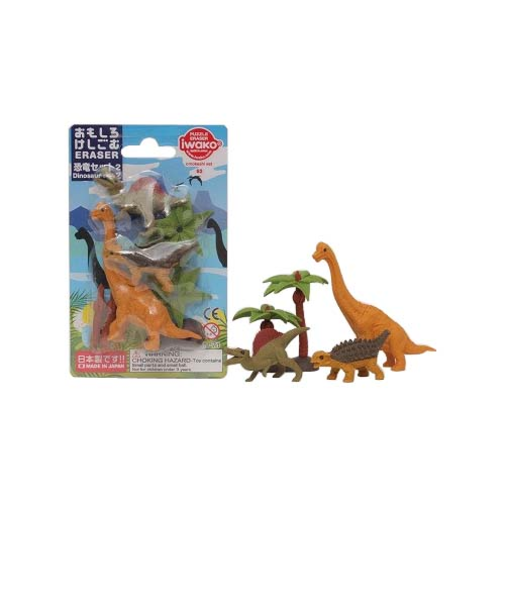 イワコー　おもしろけしごむ　ER－BRI057　恐竜セット2
