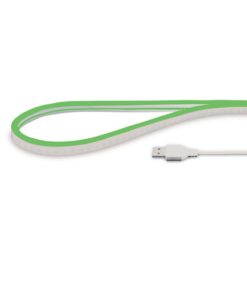 日本トラストテクノロジー　USBネオンチューブライト　2m　NEONLT2M－GR　グリーン
