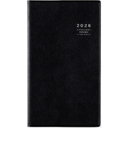 【2026年1月始まり】　高橋書店　リベル　手帳判　マンスリーブロック　251　ミッドナイト・ブラック　月曜始まり