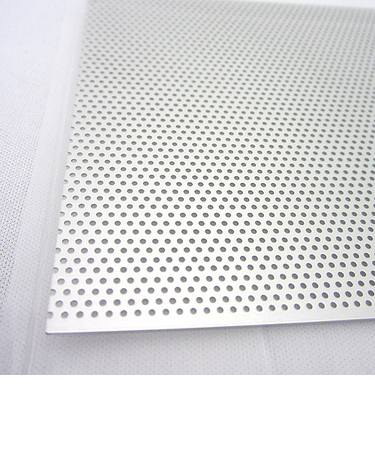 アルミパンチング板　丸型　A‐8　100×200×0.5mm