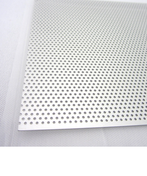 アルミパンチング板　丸型　A‐8　100×200×0.5mm