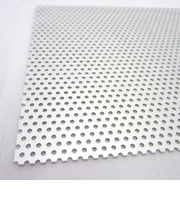 アルミパンチング板　丸型　A‐10　100×200×0.5mm